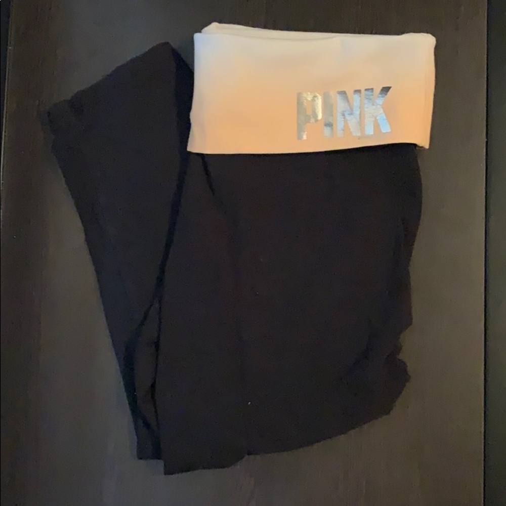 PINK Capri yoga pants